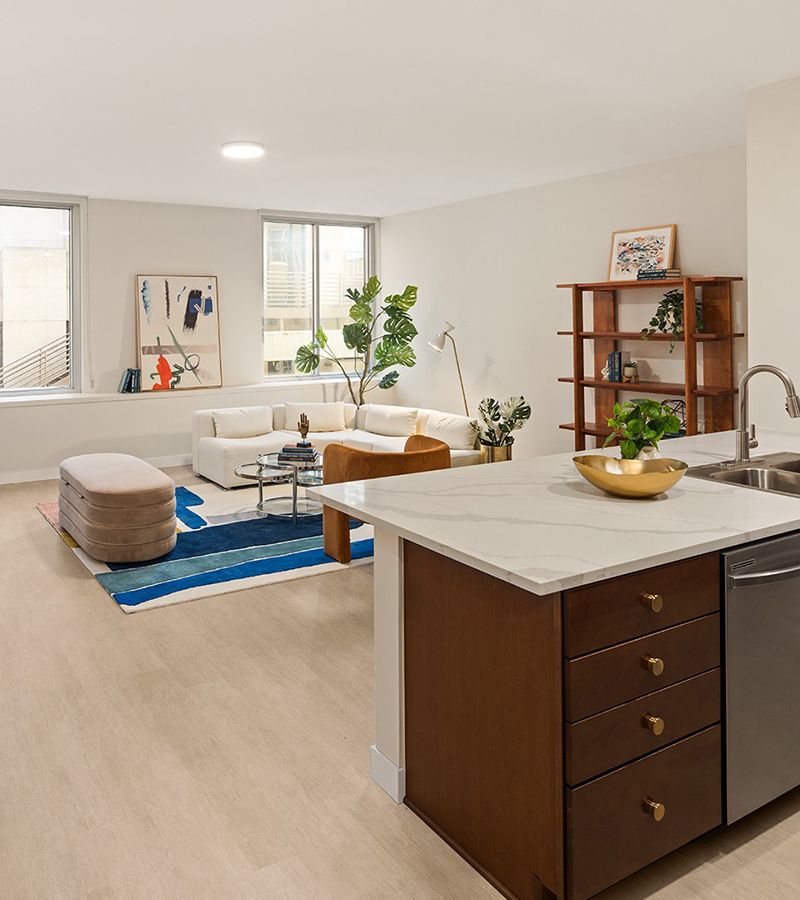 Groove Lofts kitchen in Minneapolis, Minnesota